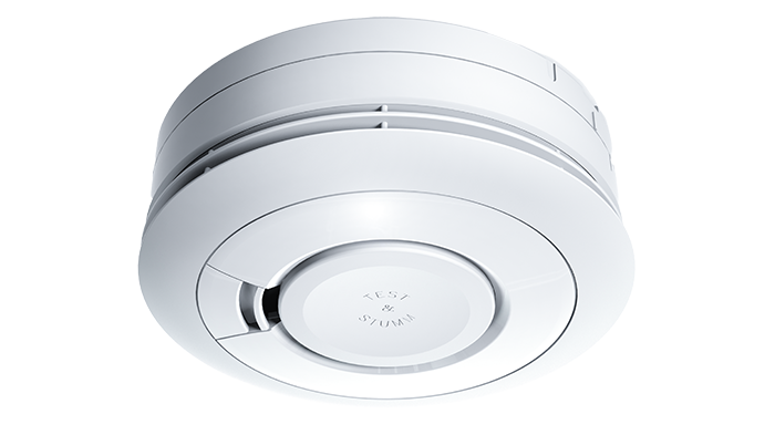 [Translate to Türkçe:] Product picture of QUNDIS smoke alarm Ei650i