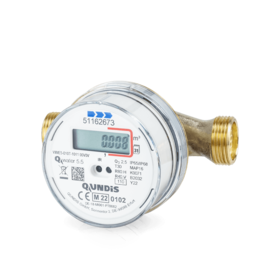 [Translate to Türkçe:] Product picture of QUNDIS Q water 5.5 - electronic screw-type water meter