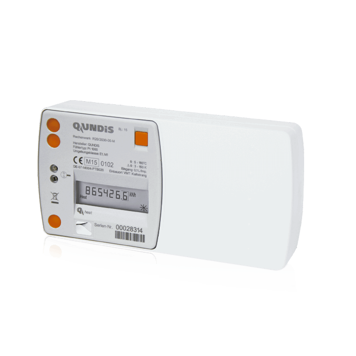 Heat meters Q heat splitt